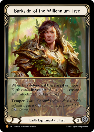 Barkskin of the Millennium Tree - Extended Art Cold Foil